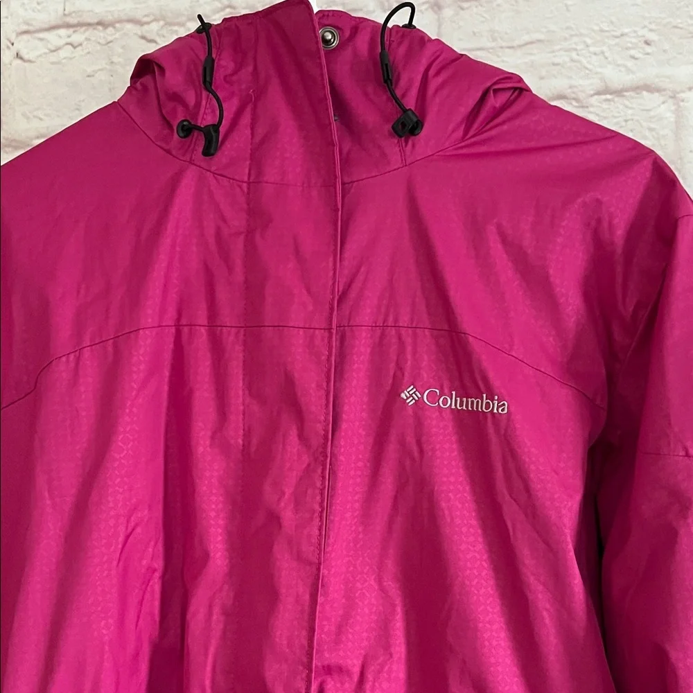 Columbia Fuchsia Hooded Jacket - Picture 2 of 7
